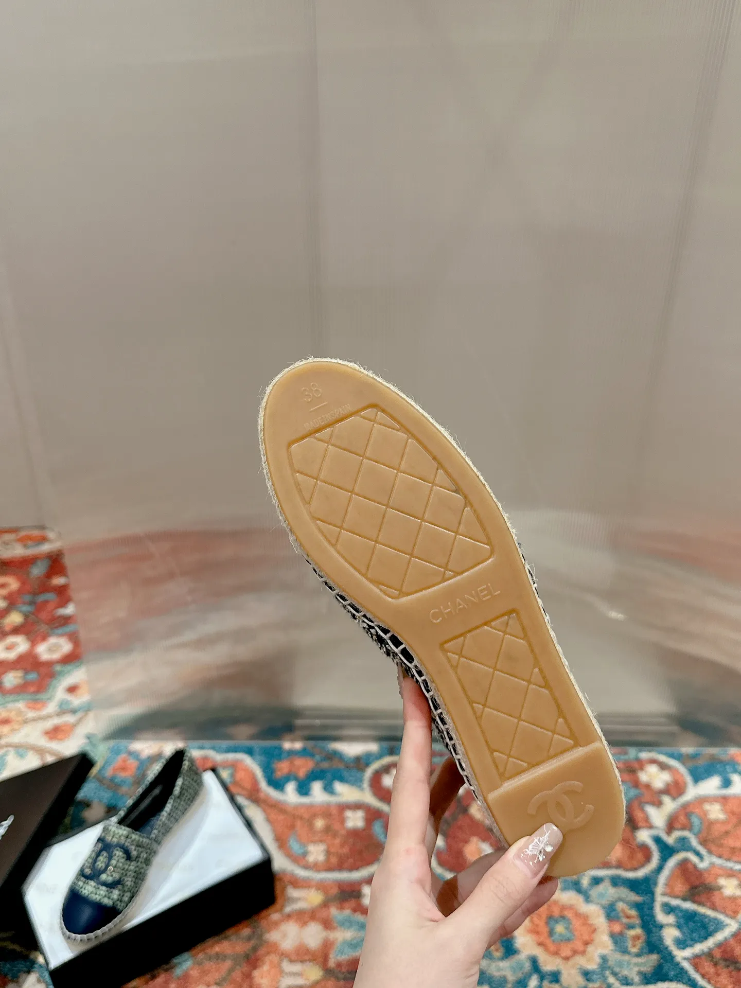 👟👟Ex-factory price 400👟👟 CHANEL 2024 early spring new fisherman shoes, top version 👏👏The inner pads are all made of original imported sheepskin! Code number: 35 - 40 (34.41.42 customized, non-returnable) standard code with full set of packaging